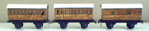 LNER 4 wheel coaches